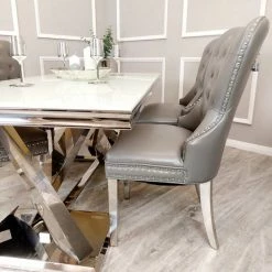 House Of Bling Furniture Boutique Dining Tables And Chairs Sets Ariana Table With Chairs