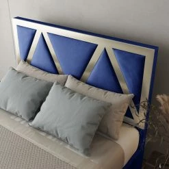 House Of Bling Furniture Boutique Texas Luxury Metal Trim Bed