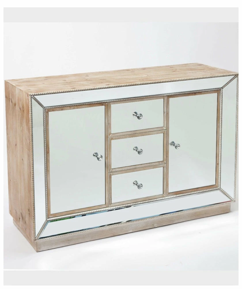 House Of Bling Furniture Boutique Pearl Mirrored Sideboard 3 Drawer 2 Doors Cabinets 3 House Of Bling Furniture Boutique Pearl Mirrored Sideboard 3 Drawer 2 Doors Cabinets