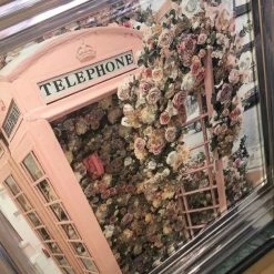 House Of Bling Furniture Boutique Stunning 3d Flowered Telephone Box