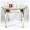 House Of Bling Furniture Boutique Valencia Dining Table Gold Trim Dining Tables And Chairs Sets