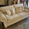 House Of Bling Furniture Boutique Windsor Sofa In Cream French Velvet Sofas