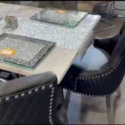 House Of Bling Furniture Vegas Dining Table And Chairs Dining Tables And Chairs Sets