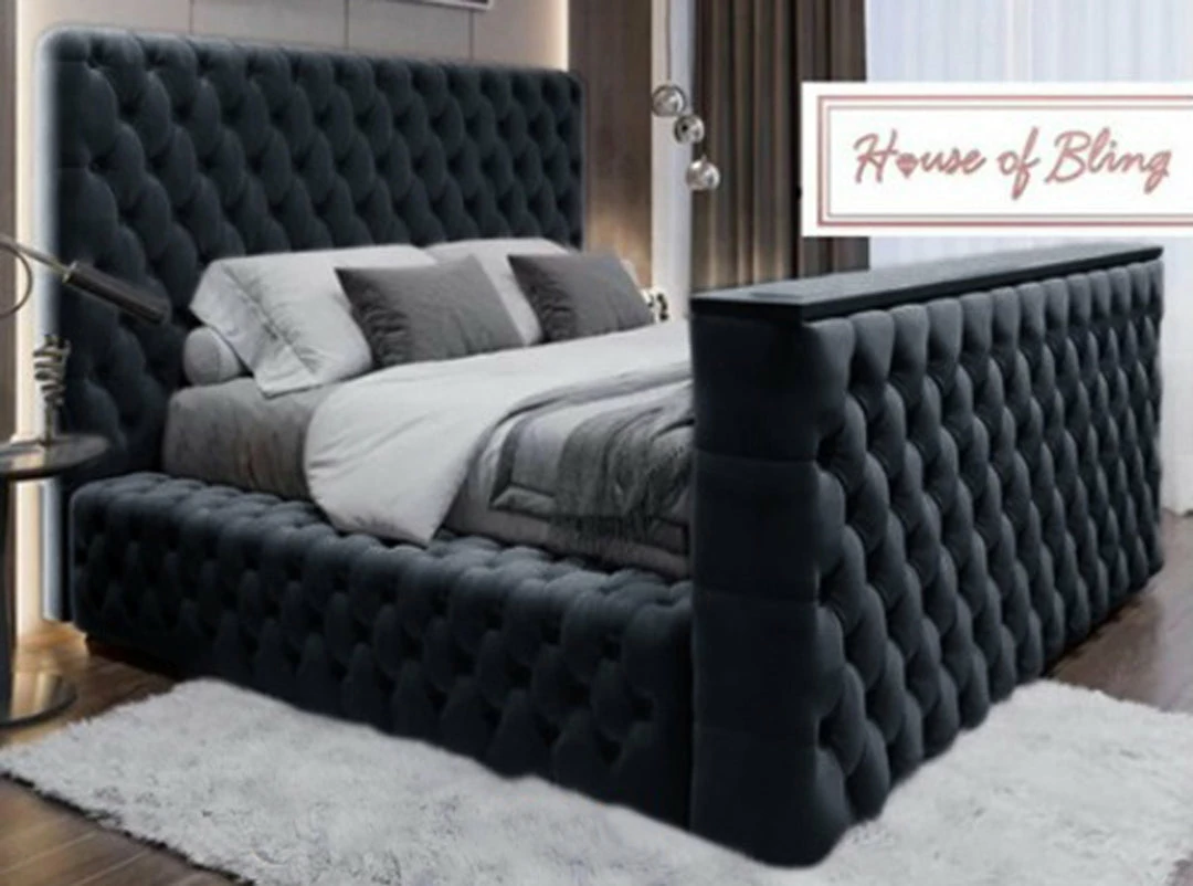House Of Bling Furniture Boutique Luxury Beds Royale TV BED 8 House Of Bling Furniture Boutique Luxury Beds Royale TV BED