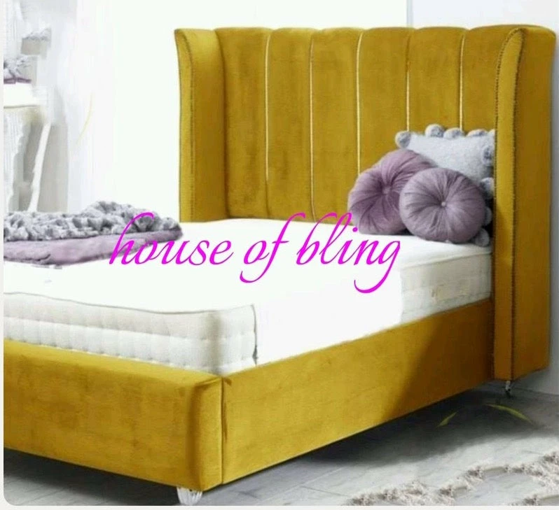 House Of Bling Furniture Boutique Beds Oyster Wing 4 House Of Bling Furniture Boutique Beds Oyster Wing