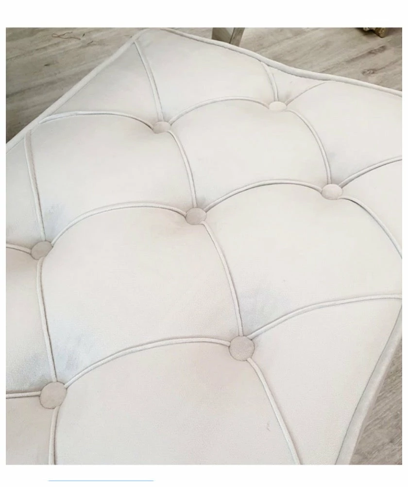 House Of Bling Furniture Boutique Benches Cambridge Dining Bench In Light Grey Velvet 4 House Of Bling Furniture Boutique Benches Cambridge Dining Bench In Light Grey Velvet