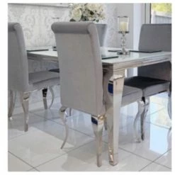 House Of Bling Furniture Boutique Dining Tables Oxford Round Table With 4 Paris Chairs