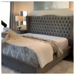 House Of Bling Furniture Boutique Daisy Wing Bed In Emperor Size