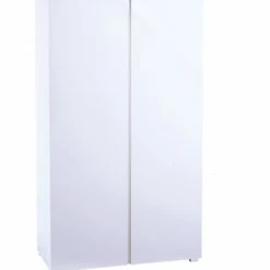 House Of Bling Furniture Boutique Porto 2 Door High Gloss Wardrobe White