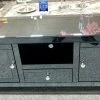 House Of Bling Furniture Boutique TV Cabinets Smoked Mirror Tv Unit Available In White And Plain Mirror