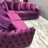 House Of Bling Furniture Boutique The London Curved Sofa Set...