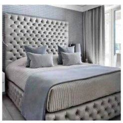 House Of Bling Furniture Boutique Jarvis High Headboard Bed
