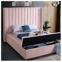 House Of Bling Furniture Boutique Beds Royal Thomas Storage Wing Bed.
