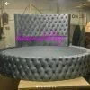 House Of Bling Furniture Boutique The Queen B Round Bed Complete With Mattress