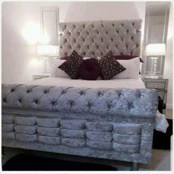 House Of Bling Furniture Boutique Beds Jazzy Sleigh