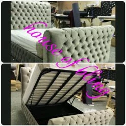 House Of Bling Furniture Boutique Beds Gracie Sleigh 7 House Of Bling Furniture Boutique Beds Gracie Sleigh