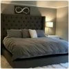 House Of Bling Furniture Boutique Beds Luca Wing
