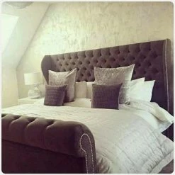 House Of Bling Furniture Boutique Beds Roseanna Wing Bed