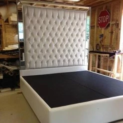 House Of Bling Furniture Boutique Ashley Mirrored Bed.