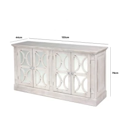 House Of Bling Furniture Boutique Torino Natural Wood 4 Door Sideboard 9 House Of Bling Furniture Boutique Torino Natural Wood 4 Door Sideboard