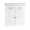 House Of Bling Furniture Boutique Torino White Wood 1 Drawer 2 Door Sideboard